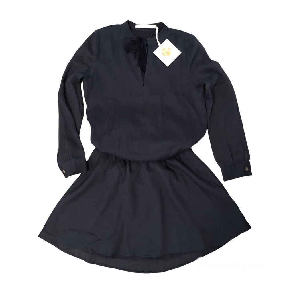 New Marie Oliver Dress Norah Midnight Navy Blue Women’s Size XS 0 2 NWT